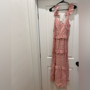 Floral maxi dress size 6